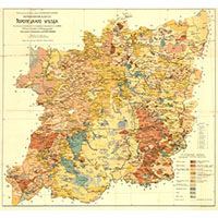 Toropets Base Soil map of the Toropets district, 1898